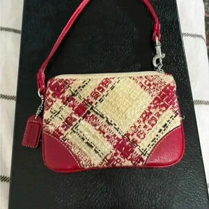 Vintage Coach wristlet